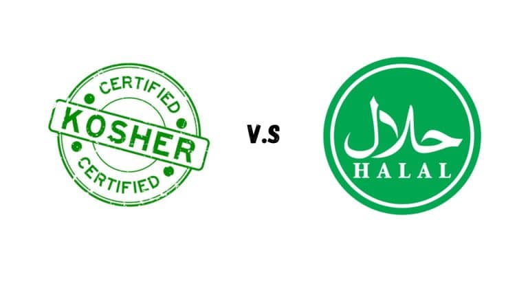 kosher vs halal meat